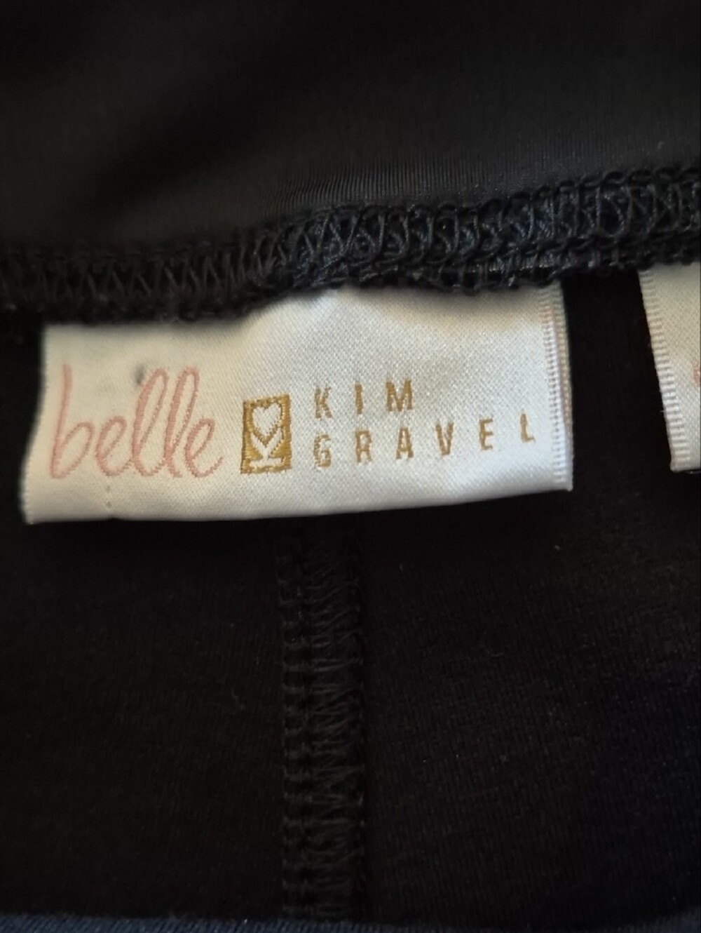 Everyday Black Straight-Leg Pull-On Pants with Side And Rear Pockets - Picture 5 of 6